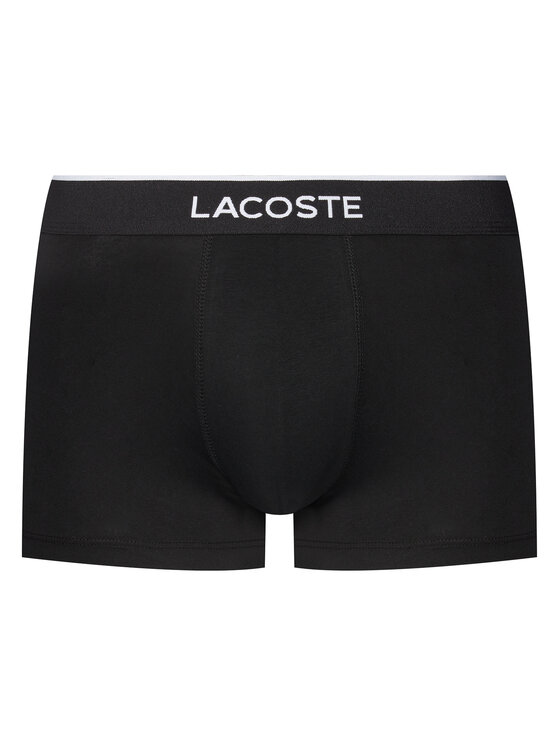 Lacoste Lacoste Set od 3 para bokserica 5H1299 Crna