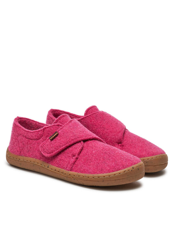 Froddo Froddo Пантофи Barefoot Wooly Slippers G1700341-9 S Розов