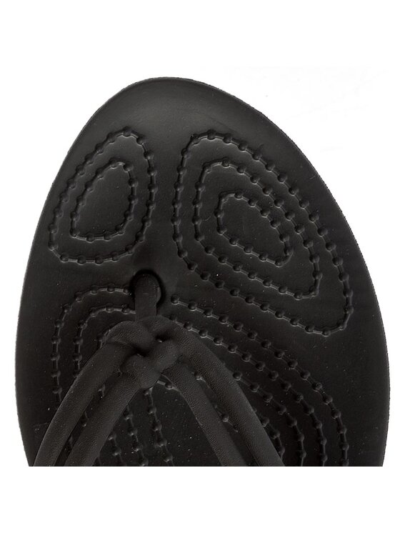 Crocs Zehentrenner Isabella Flip W 204004 Schwarz Modivo