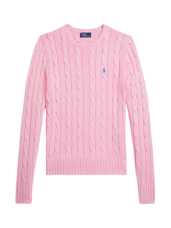 Polo Ralph Lauren Polo Ralph Lauren Πουλόβερ 211971869010 Ανοιχτό ροζ Slim Fit