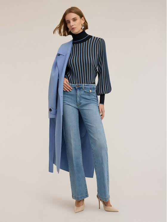 Motivi Motivi Maglione M036W003711N0S3 Blu Regular Fit