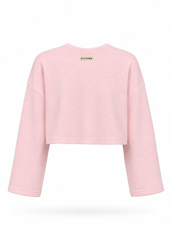 MissDenim MissDenim Bluza Pajama Overshirt Różowy jasny Regular Fit