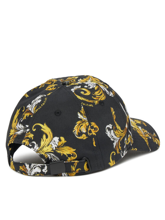 Versace Jeans Couture Versace Jeans Couture Czapka z daszkiem 78VAZK10 Czarny
