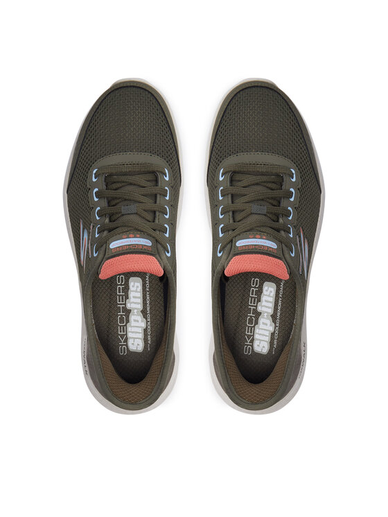 Skechers Skechers Снікерcи Clear Creek 124846 Зелений