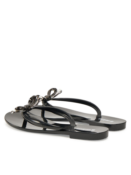 Melissa Melissa Japonki Melissa Harmonic Chrome X Ad 35997 Czarny