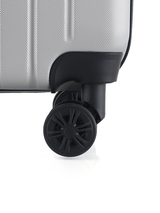 Semi Line Semi Line Rankinio bagažo lagaminas T5762-2 Sidabrinė