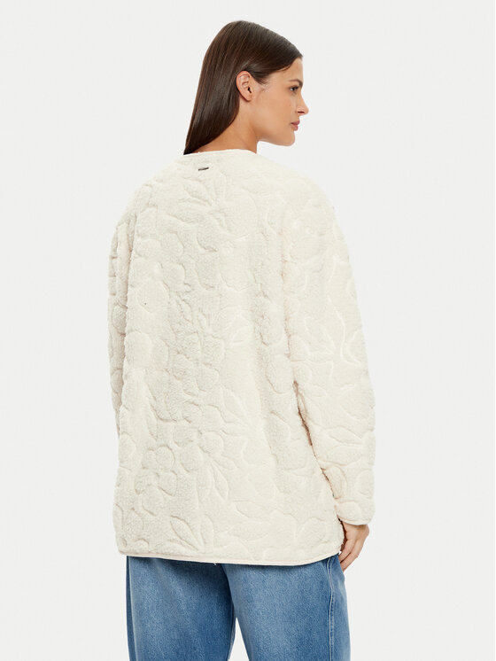 Billabong Billabong Marškinių švarkas Fireside Cosy ABJFT00397 Kreminė Regular Fit