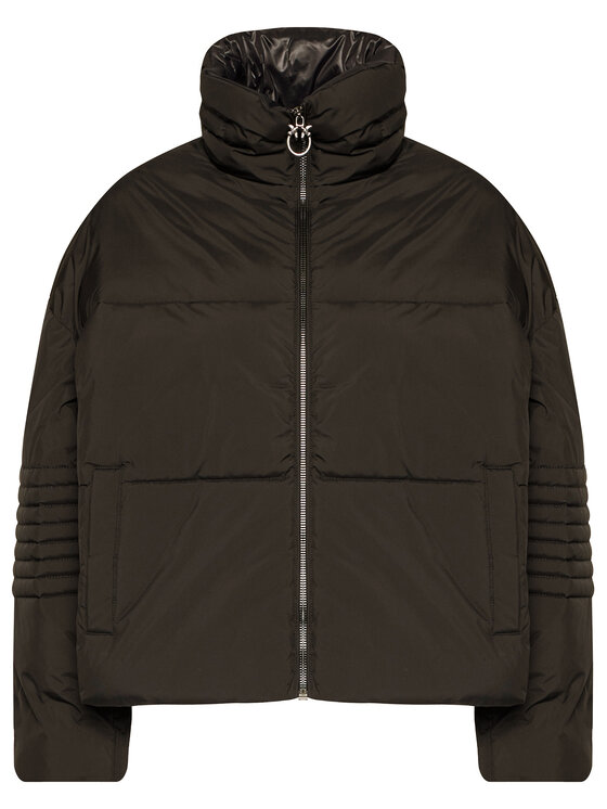 PINKO PINKO Giubbotto invernale Fiore Al 20-21 BLK01 1G1543 Y6BP Nero Oversize