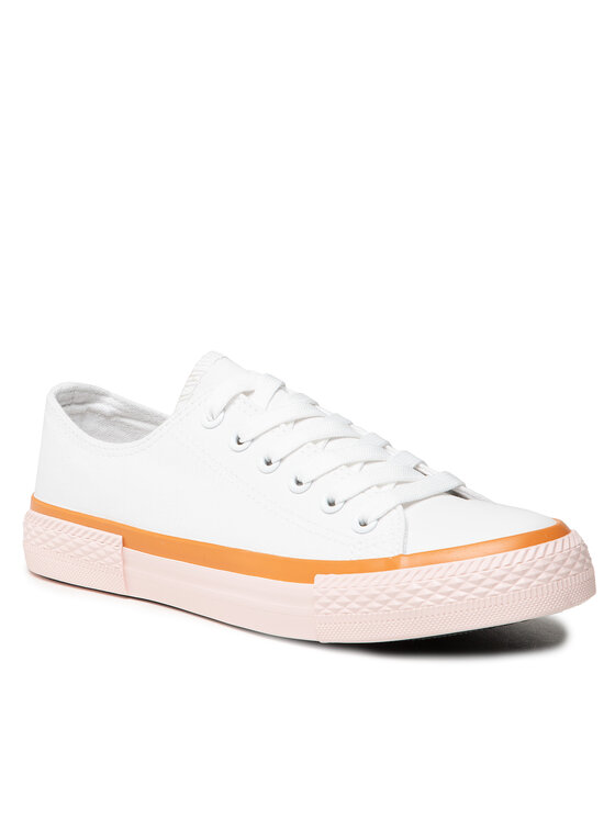 Jenny Fairy Jenny Fairy Sneakers aus Stoff WSK1334-10 Weiß