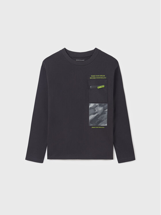 Blusa 7012 Grigio Regular Fit