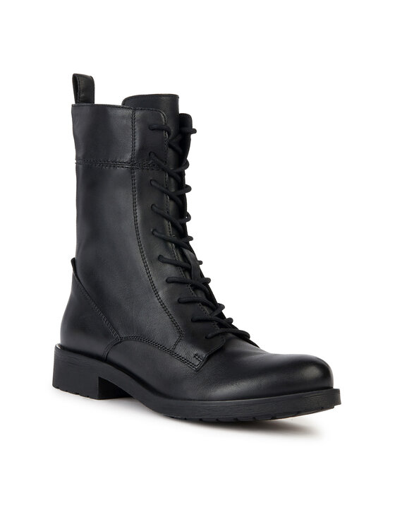 Geox Geox Botine D Rawelle D366RA 000TU C9999 Negru