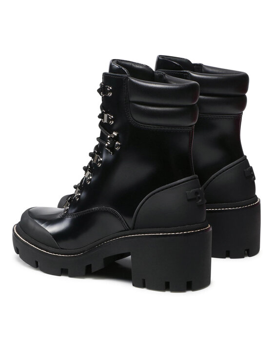 Tory Burch Tory Burch Боти Lug Sole Hiker Ankle Boot 85304 Черен