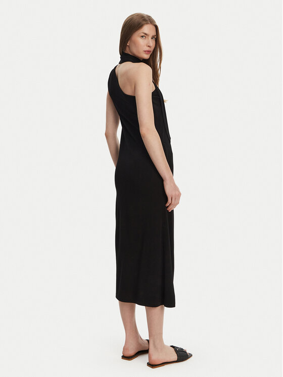 Max Mara Max Mara Sukienka koktajlowa Verbena 2516621068 Czarny Regular Fit