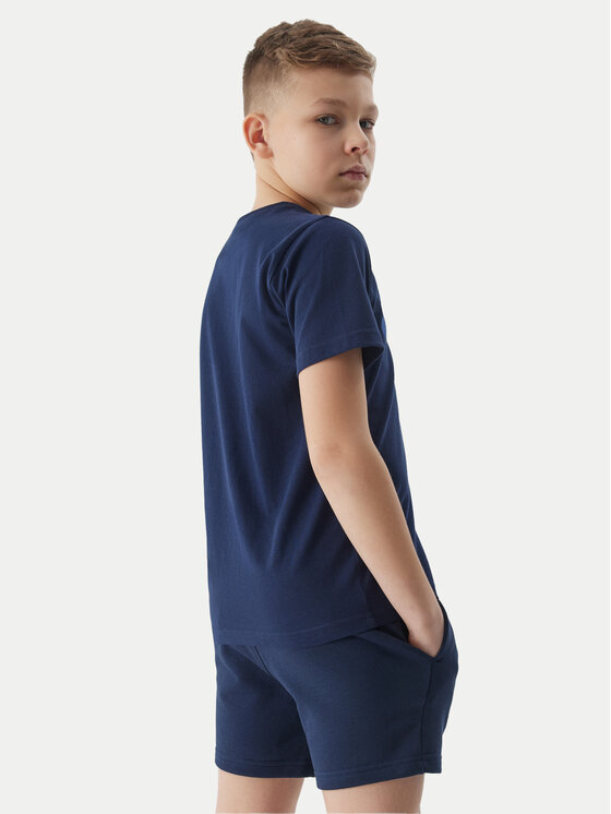 4F 4F Спортивні шорти 4FJWSS24TSHOM272 Cиній Regular Fit