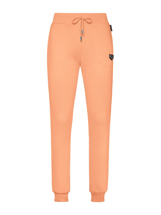 PHILIPP PLEIN PHILIPP PLEIN Jogger nohavice 9545 Oranžová Regular Fit
