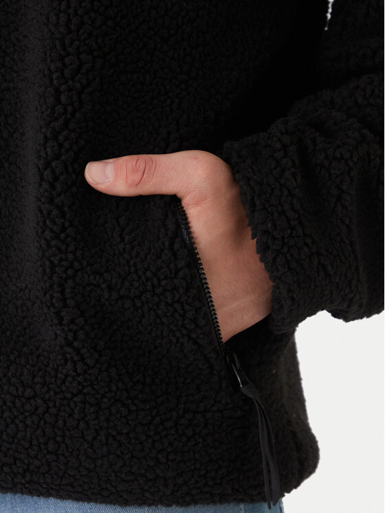 PROSTO. PROSTO. Kurtka przejściowa Reverse Jacket Sherpa KL252MOUT2102 Czarny Regular Fit