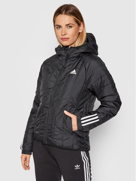 adidas Puhovka Itavic 3-Stripes GU3957 Črna Regular Fit