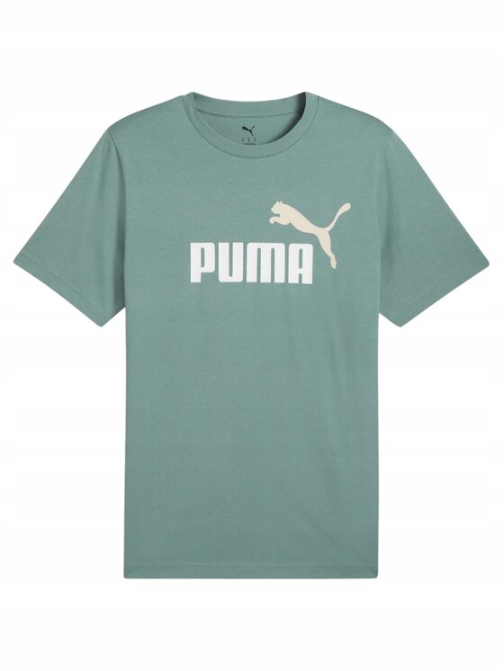 Puma Puma T-Shirt 28096 Zielony Comfort Fit