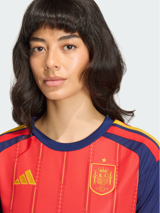 adidas adidas Koszulka techniczna Spain 26 Home Jersey Czerwony Regular Fit