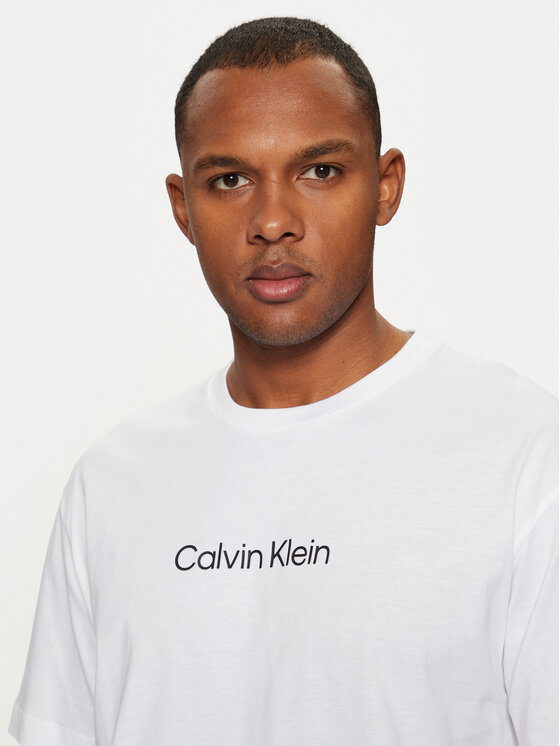 Calvin Klein Calvin Klein Póló Hero K10K111346 Fehér Regular Fit