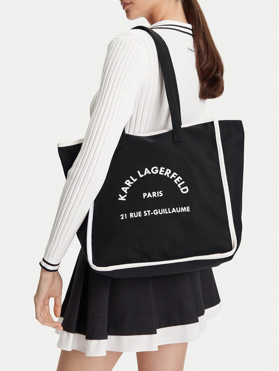 KARL LAGERFELD KARL LAGERFELD Käekott A3W50018 Must