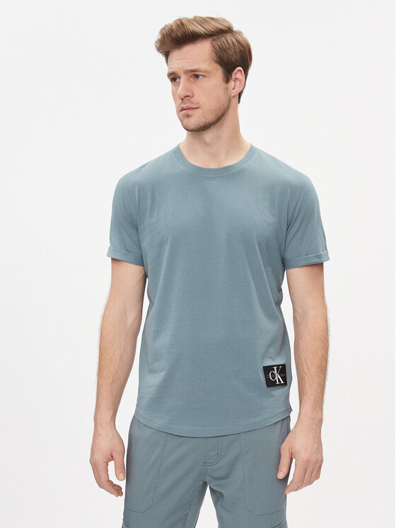 Calvin Klein Jeans Calvin Klein Jeans Tričko J30J323482 Modrá Regular Fit