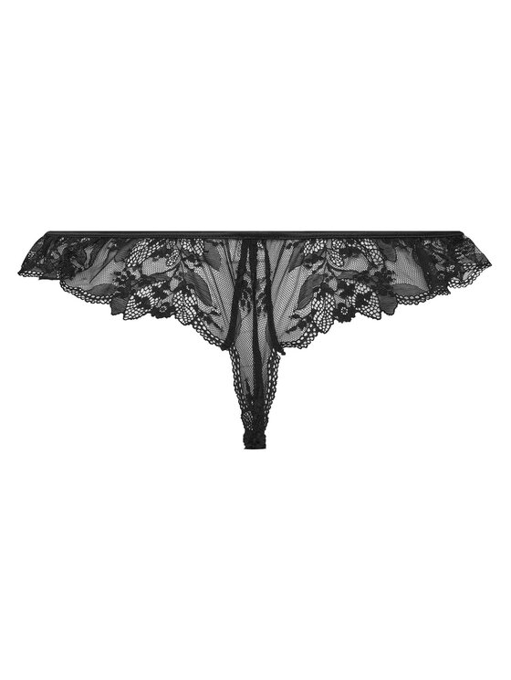 Hunkemöller Hunkemöller Siaurikės Amari 301043 Juoda
