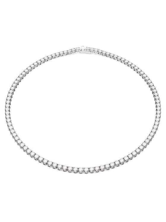 Swarovski Swarovski Naszyjnik Matrix Tennis 5681796 Srebrny