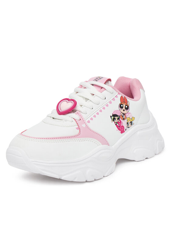 Powerpuff Girls Powerpuff Girls Sneakersy BIC-SS25-336WBPPG Biały