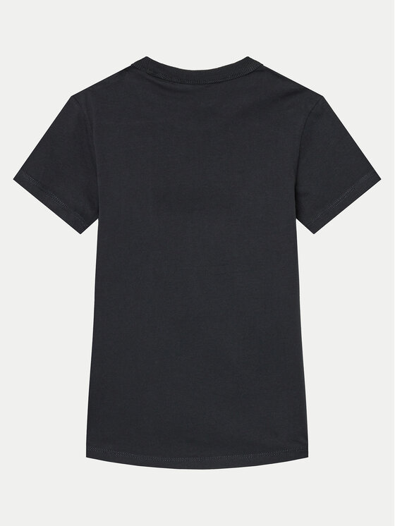 Napapijri Napapijri T-Shirt S-Chamois NP0A4HYL S Czarny Regular Fit