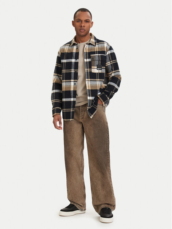 Tommy Jeans Tommy Jeans Traperice Jaimie DM0DM22967 Smeđa Relaxed Fit