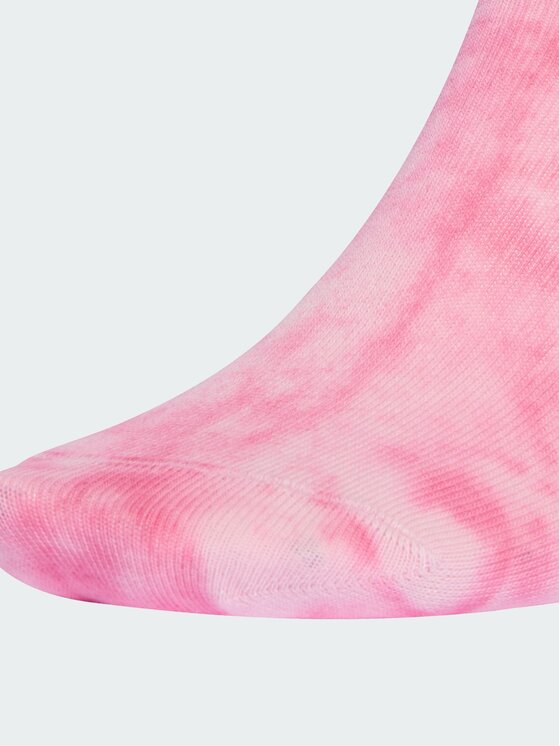adidas adidas Skarpety długie Tie Dye Crew Socks 3 Pairs Różowy