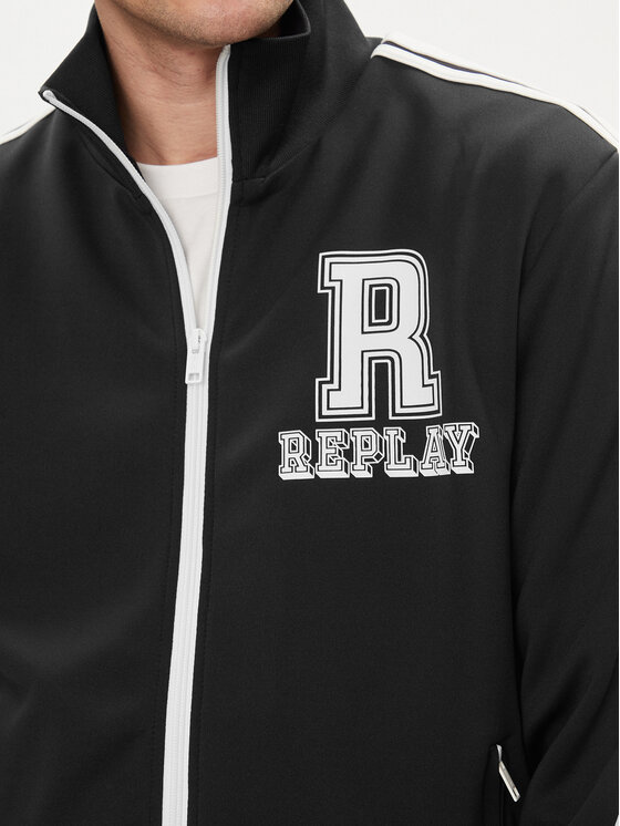 REPLAY Replay Pulóver M6704.000.23590 Sötétkék Regular Fit