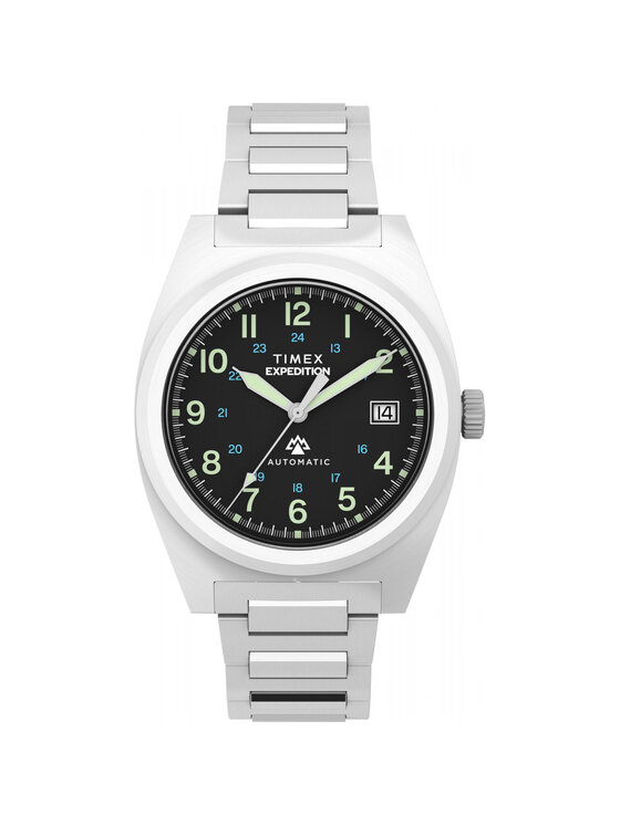Timex Timex Zegarek TW2Y39600 Srebrny