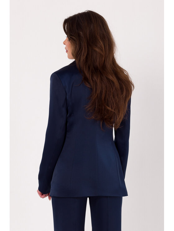 Makover Makover Sako K173 Tmavomodrá Modern Fit
