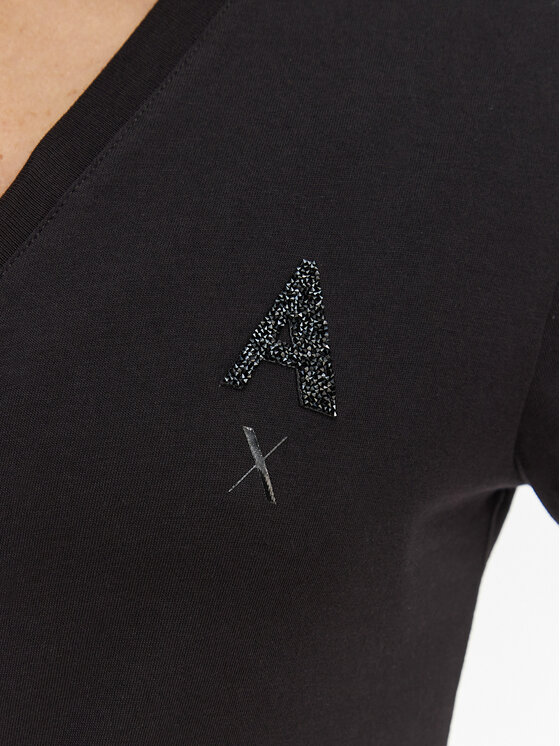 Armani Exchange Armani Exchange T-Shirt XW002330 AF10356 UC001 Černá Regular Fit