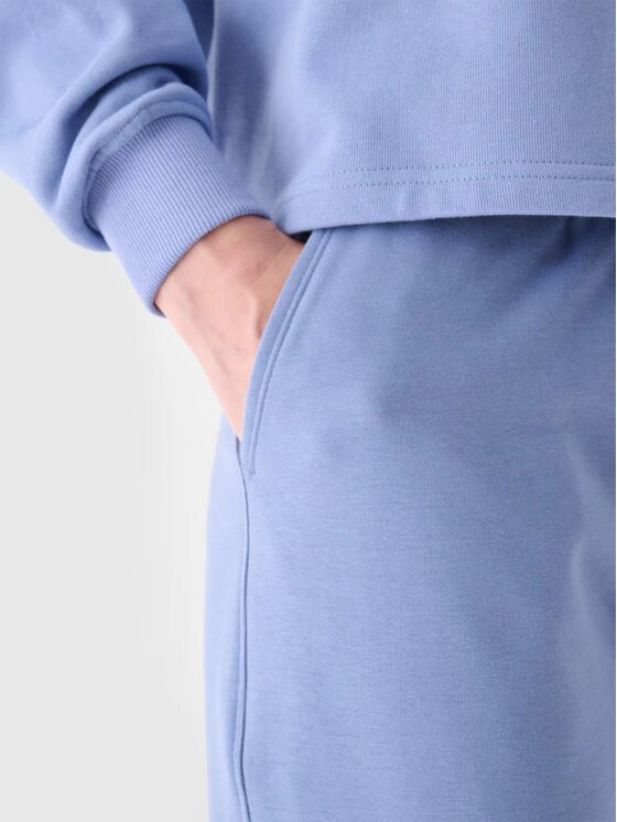 4F 4F Pantaloni da tuta 4FWAW24TTROF0925-32S Blu Regular Fit