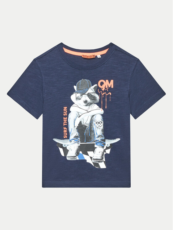 Original Marines Original Marines T-shirt DEP2215B Tamnoplava Regular Fit