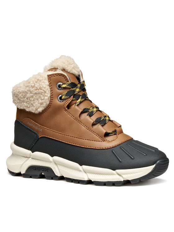Geox Geox Зимни обувки J Flexyper Plus J56LCB 0ME50 C0324 S Кафяв
