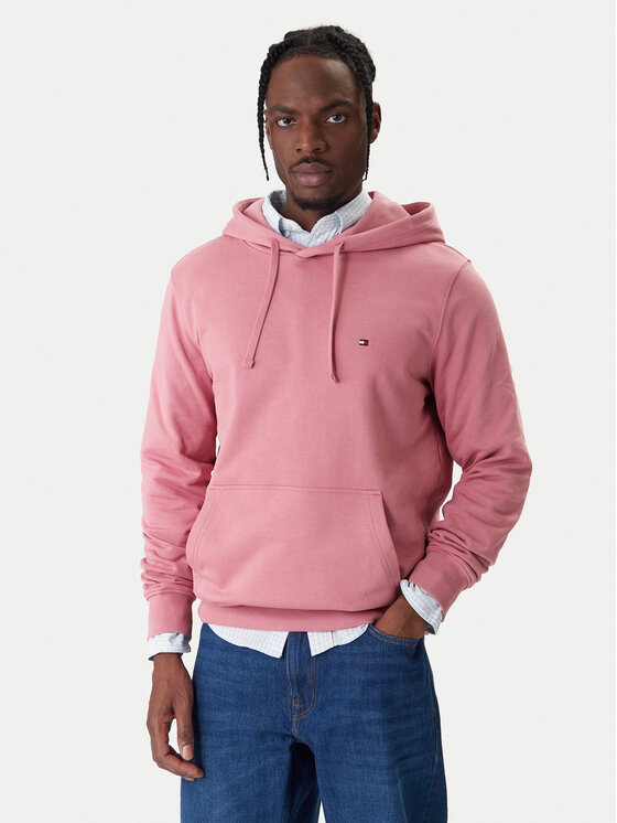 Tommy Hilfiger Bluză Essential MW0MW37235 Roz Regular Fit