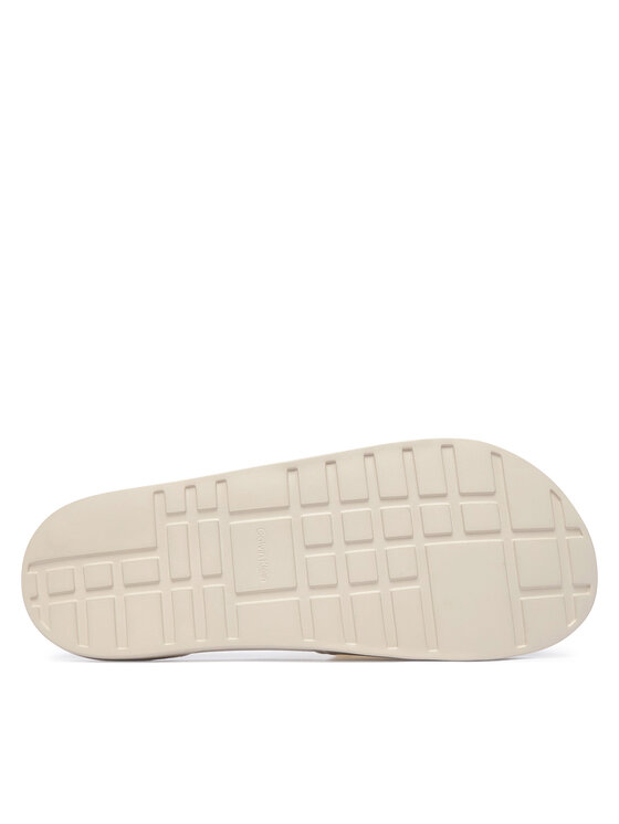 Calvin Klein Calvin Klein Pantoletten Ess Slide Tpu HW0HW02959 Creme