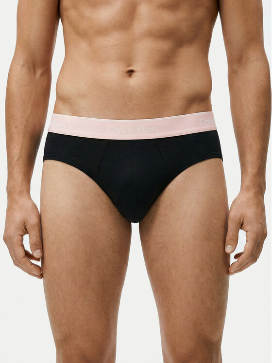 Calvin Klein Underwear Calvin Klein Underwear Souprava slipů LV00NB4388 Černá