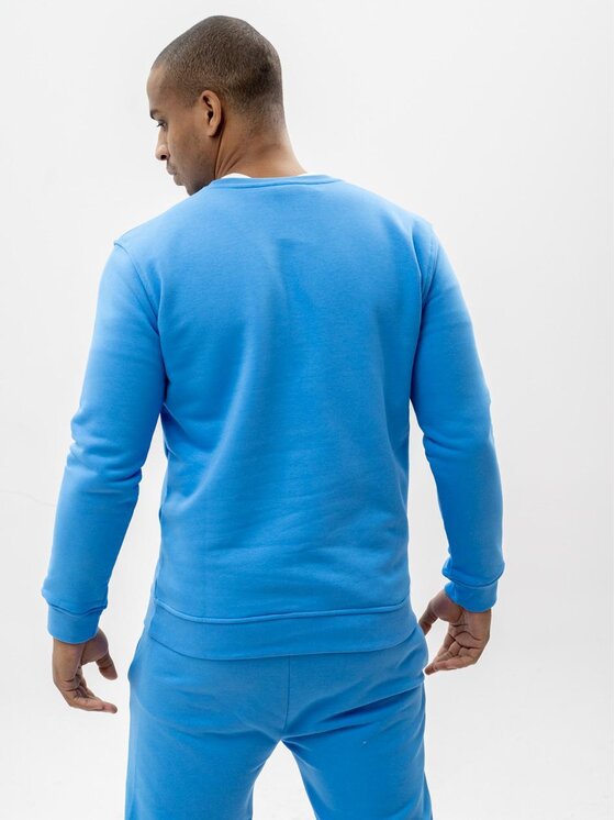 Jigga Wear Jigga Wear Komplet dresowy Komplet Dresowy Męski Niebieski Jigga Wear Simple Crown XXL Niebieski Regular Fit