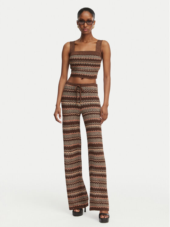 Marciano Guess Marciano Guess Топ G6GR15 Z0643 Коричневий Regular Fit