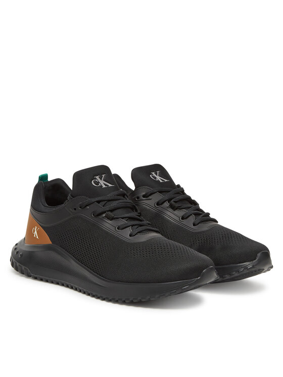 Calvin Klein Jeans Calvin Klein Jeans Sportcipők Eva Runner Tech Knit YM0YM01293 Fekete