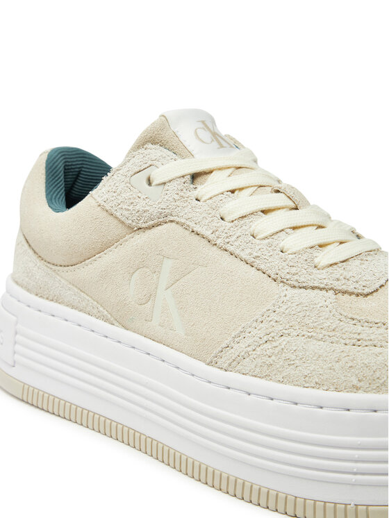 Calvin Klein Jeans Calvin Klein Jeans Tenisice Bold Platf Laceup Low Mg Suede YW0YW01575 Bež