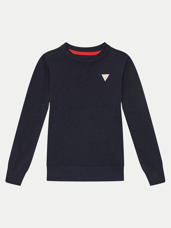 Guess Guess Svetr N0YR04 Z2VV0 Tmavomodrá Regular Fit