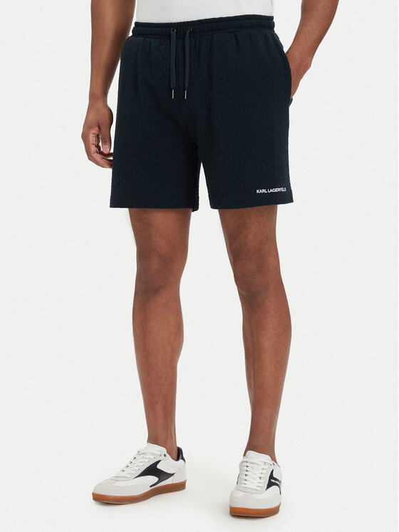 KARL LAGERFELD KARL LAGERFELD Pantaloncini da bagno B2M46064 Blu scuro Regular Fit