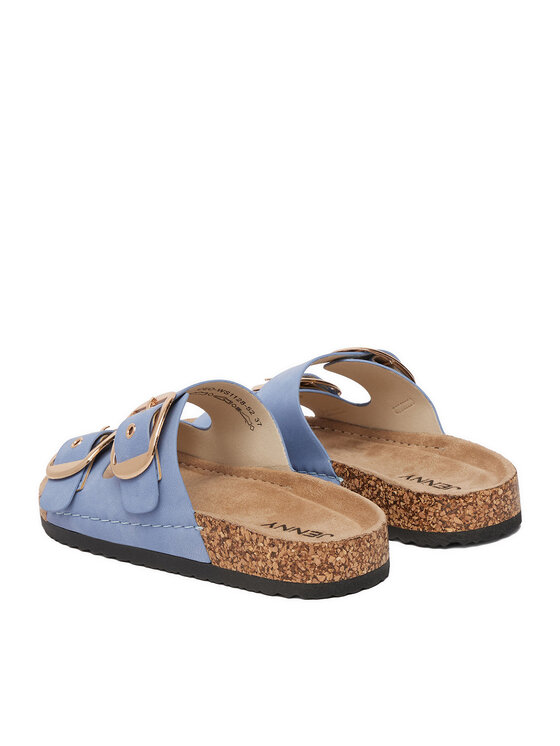 JENNY JENNY Pantoletten CEO-WS1128-52 Blau