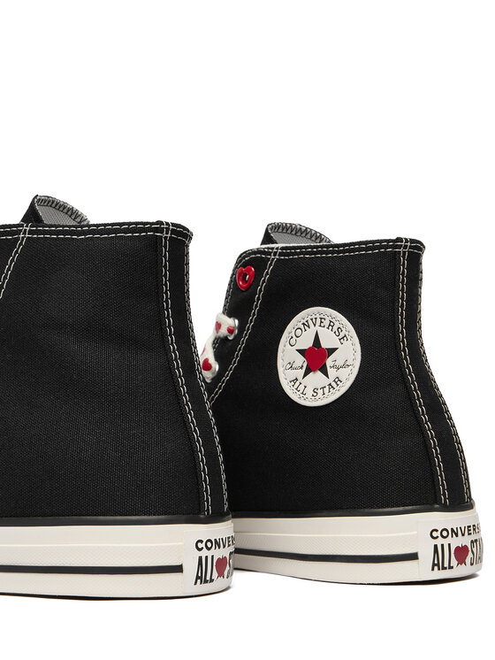 Converse Converse Tornacipő Chuck Taylor All Star Hearts A19064C Fekete